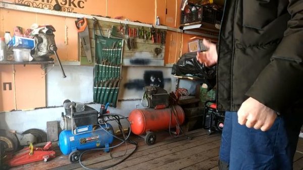 генератор и компрессор