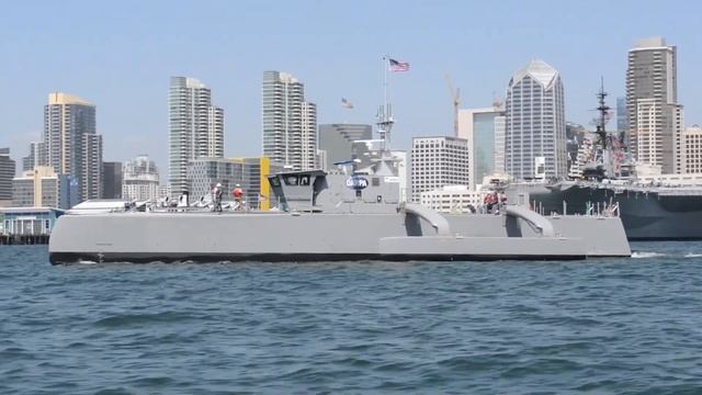 U.S. Navy Sea Hunter Gets Surprise Rival from Chinese Look Alike Vessel смотреть онлайн