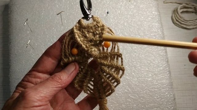 Школа Макраме. Брелок "Сова" из джута. Алгоритм выполнения смотреть онлайн