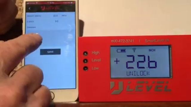 SMART LEVEL - U-Level App Operation смотреть онлайн