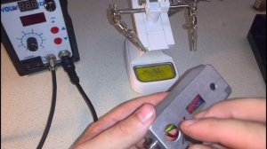 Компактная переносная паяльная станция Hakko T12 в алюминиевом корпусе