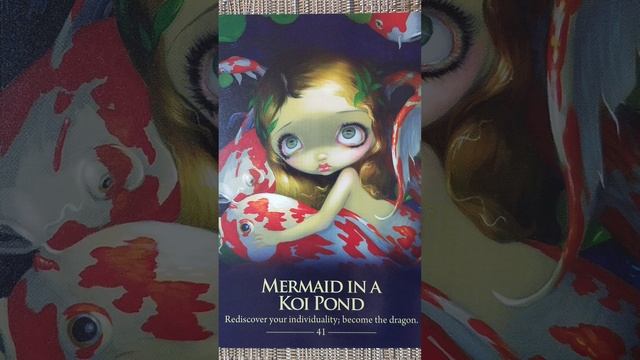 Mermaid in a Koi Pond (41) ? Oracle of the Shapeshifters card meaning смотреть онлайн