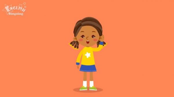Kids vocabulary - Body - parts of the body - Learn English for kids - English educational video