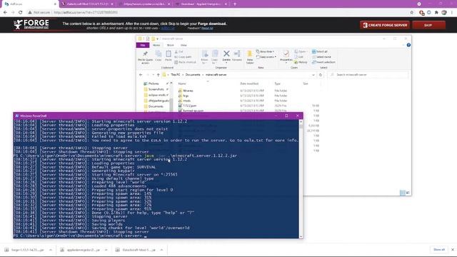 Quick HOW-TO - Creating a Forge Server смотреть онлайн