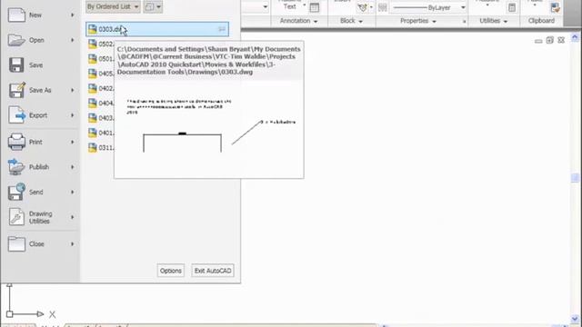 ***must see AUTOCAD 2011 tutorial series**** application menu смотреть онлайн