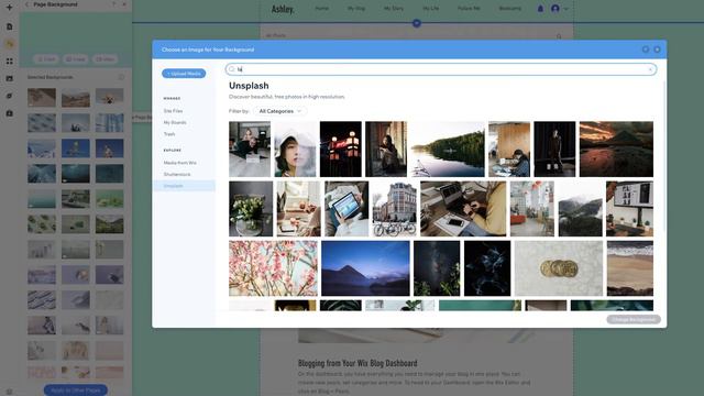 Wix Background: How To Change Wix Background Image, Color & Video
