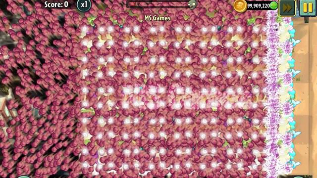 How many plants POWER UP can defeat Imp Mermaid Zombie Level 25 - PvZ 2 смотреть онлайн