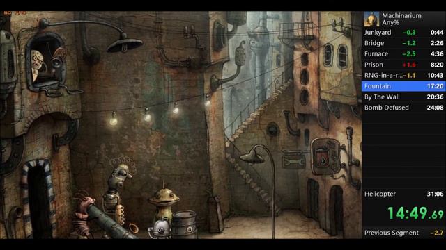 Machinarium Speedrun Any% in 29:51 смотреть онлайн