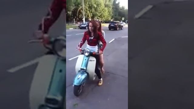 Упала со скутера смотреть онлайн