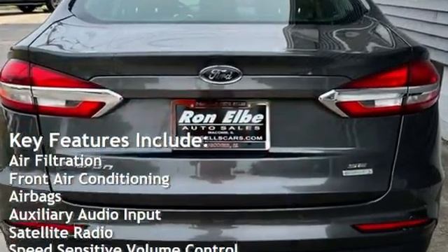 2019 Ford Fusion SE for sale in Macomb, IL смотреть онлайн