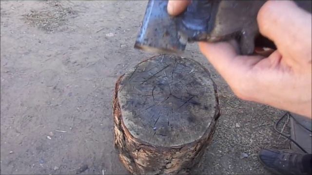 Ремонт топора своими руками (восстановление режущей части). смотреть онлайн