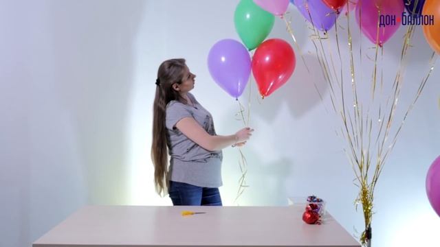 Искусство Аэродизайна. Урок №22. Собираем фонтаны из воздушных шаров смотреть онлайн