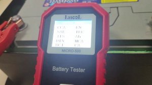 Тестер аккумуляторных батарей с LCD-дисплеем Micro-500.