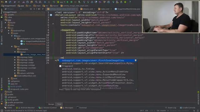 How to create an android image viewer - Part 7 creating custom ImageView смотреть онлайн
