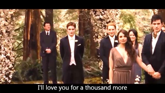 A Thousand Years (Twilight Wedding Scene) смотреть онлайн