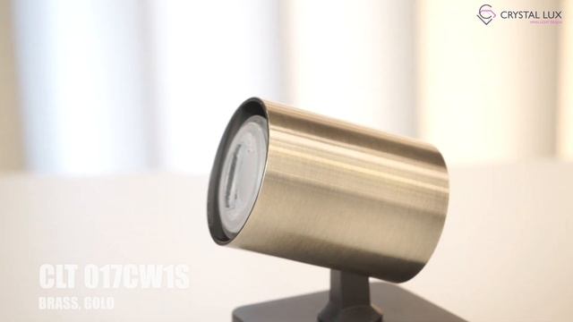 Спот Crystal Lux CLT 017 Brass/Gold смотреть онлайн