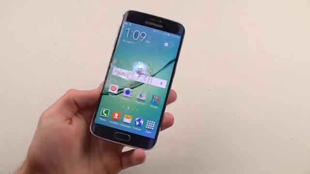 Краш Тест Samsung Galaxy s6 розлетелся на щебки! смотреть онлайн