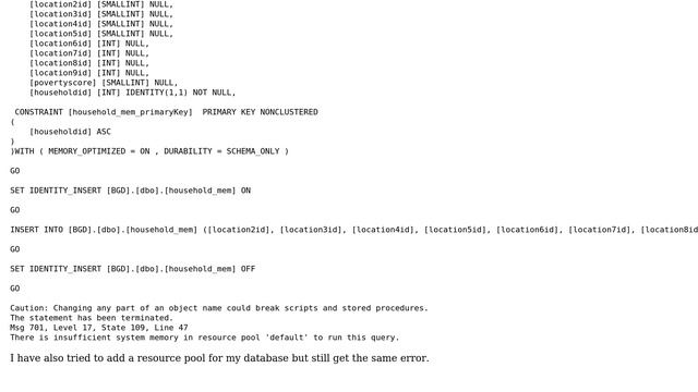 Databases: SQL Server In-Memory Table Conversion смотреть онлайн