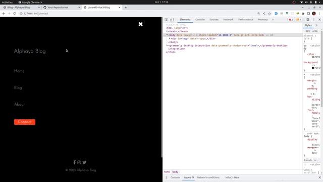 Laravel 9 & Vue 3 Blog with Sanctum authentication #5 Toggle overlay navigation dynamically смотреть онлайн