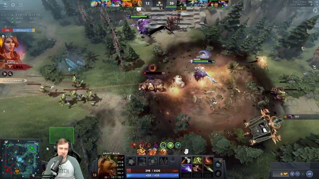 Our team has wombo combo - Purge Grimstroke смотреть онлайн