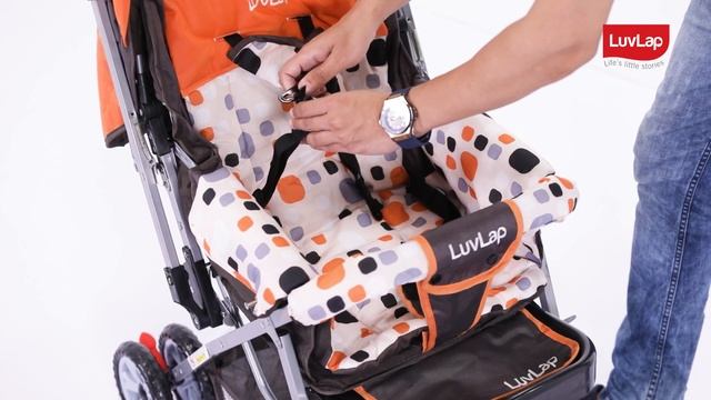 LuvLap Sunshine Stroller/Pram Feature Video смотреть онлайн