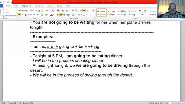 Lesson 22. Future continuous. How to form and how to use in everyday conversation смотреть онлайн