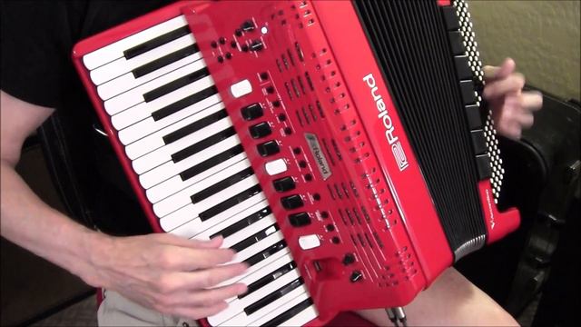 Roland FR 4x, Chicagoland Polka Yankovic Dale Mathis Accordion смотреть онлайн