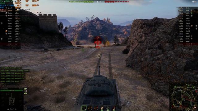 World of Tanks on Ryzen 3 1200 and GTX 1050 Ti смотреть онлайн