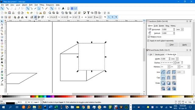 Standard box using 3D box tool смотреть онлайн