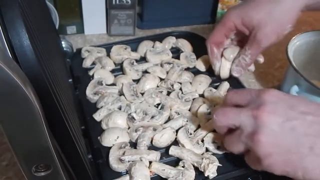 шампиньоны на электрогриле смотреть онлайн