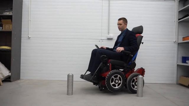 Коляска ступенькоход Caterwil GTS 4WD подробный обзор смотреть онлайн