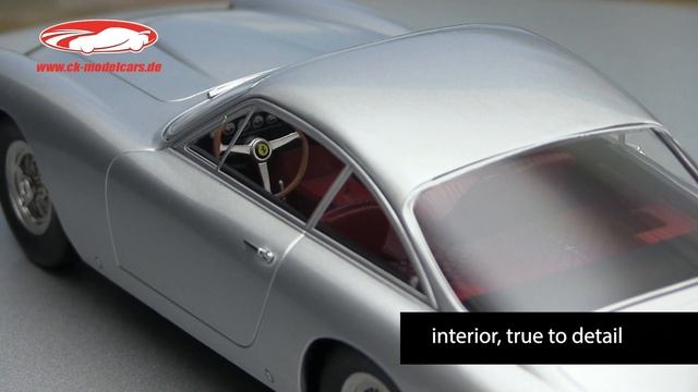 ck-modelcars-video: Ferrari 250 GT Lusso Baujahr 1962 silber 1:18 KK-Scale смотреть онлайн