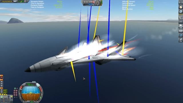 Problem Fixed? - Kerbal fighter Jet problem - KSP смотреть онлайн