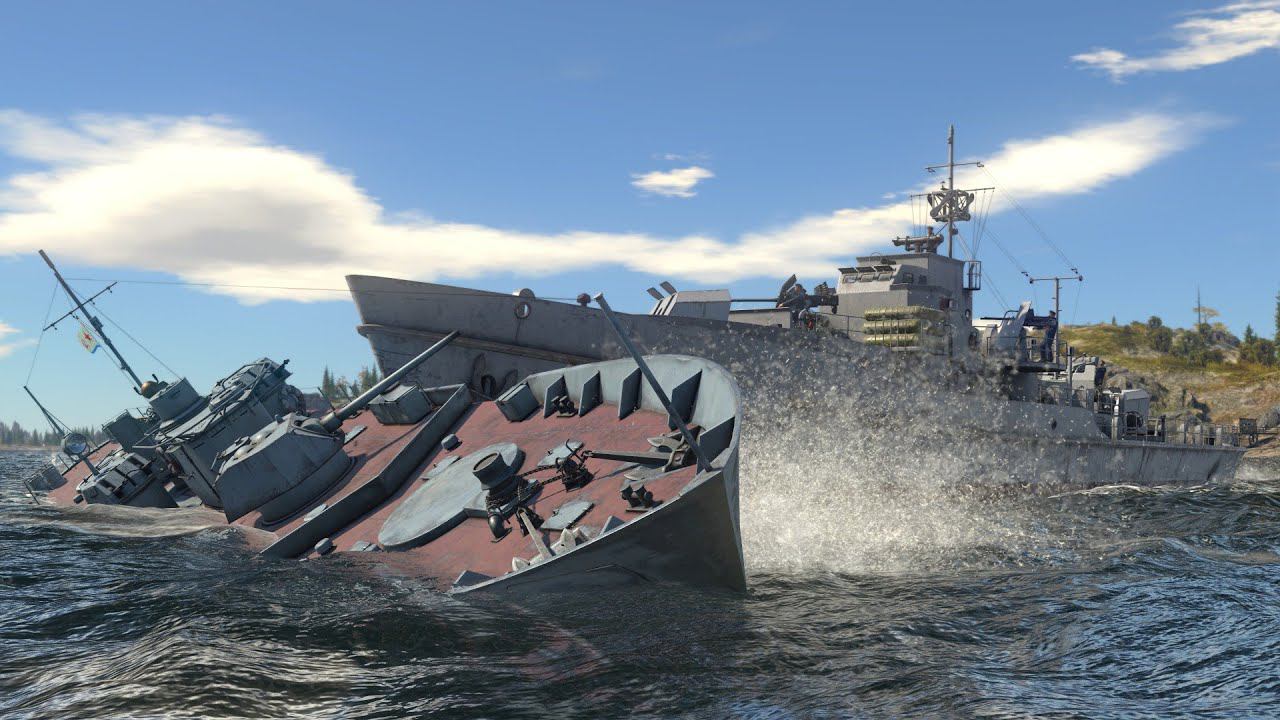 War Thunder: Флот - Морской бои после долгого отсутствия. Что нового?! И как играть смотреть онлайн