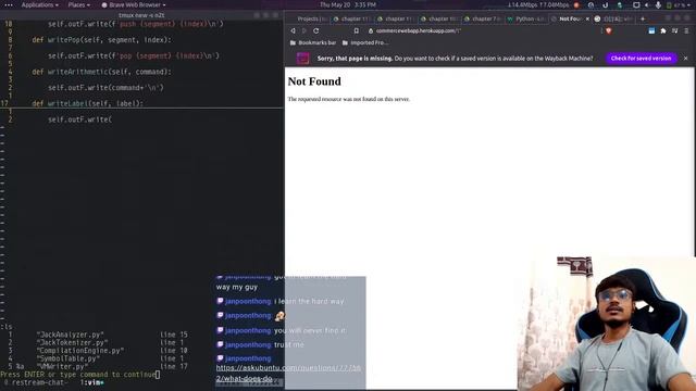 Jack Lang Compiler in Python | Computer from First Principles | Nand2Tetris 2 | Part 33 смотреть онлайн