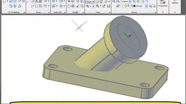 AutoCAD Tutorial 3.8 смотреть онлайн
