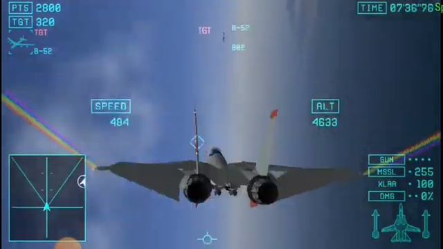 ace combat x gameplay: f-14d super tomcat air combat 22 mod gameplay