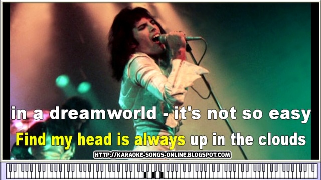 Karaoke "Living on My Own" - Freddie Mercury & Queen смотреть онлайн