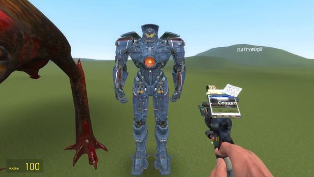 ATTACK ON TITAN CHARACTERS VS KAIJU MONSTERS TITANS (Garry's Mod) смотреть онлайн