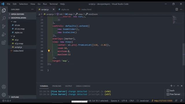 7.2 Tutorial OpenLayer Konsep Controls pada OpenLayers смотреть онлайн