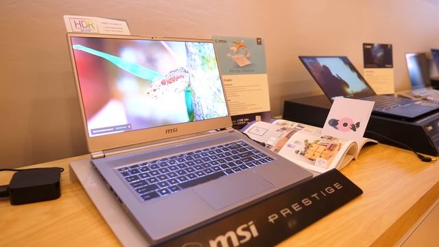 MSI Workstation, Creator and Prestige Laptops at CES 2019 смотреть онлайн