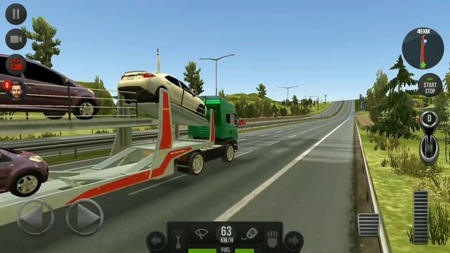 Truck Simulator 2018: Europe #2 - Cars Transporter Truck - Android Gameplay FHD смотреть онлайн