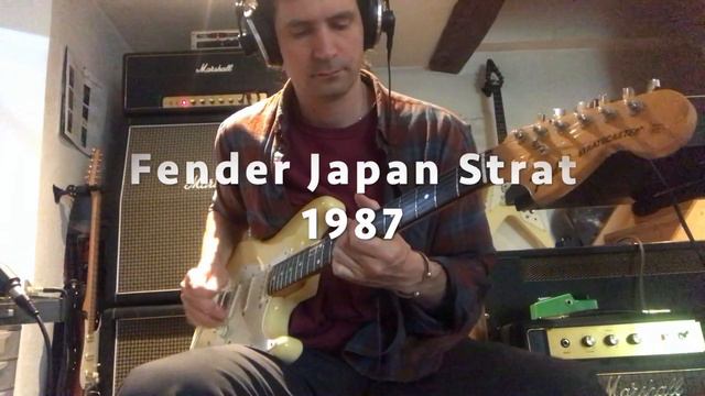 Fender Stratocaster 70s Headstock : Made in US from 1979 VS Made in Japan from 1986 смотреть онлайн