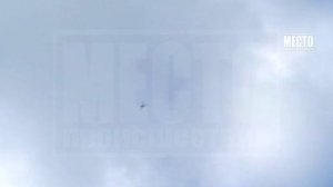 Беспилотник над Новым мостом