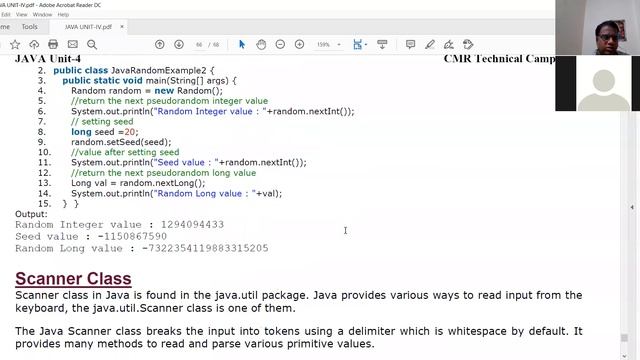 JAVA: Date Class, Calendar Class, Random Class and Scanner Class смотреть онлайн