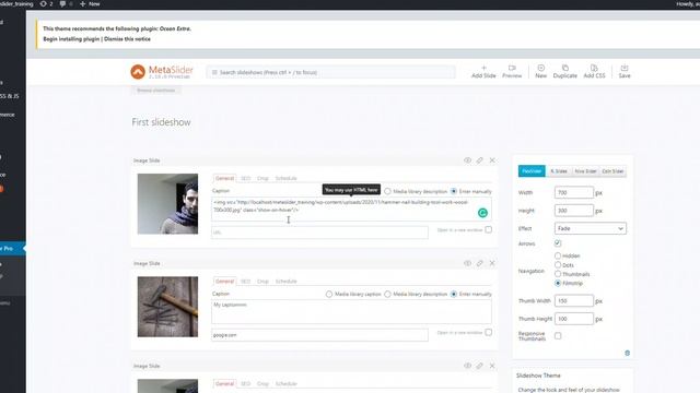 MetaSlider slide Image replacement on hover смотреть онлайн