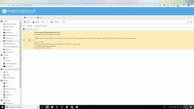 How To Setup A Plex Server On OpenMediaVault смотреть онлайн