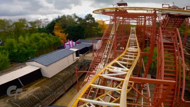Speedy Bob front seat on-ride 5K POV @60fps Bobbejaanland смотреть онлайн