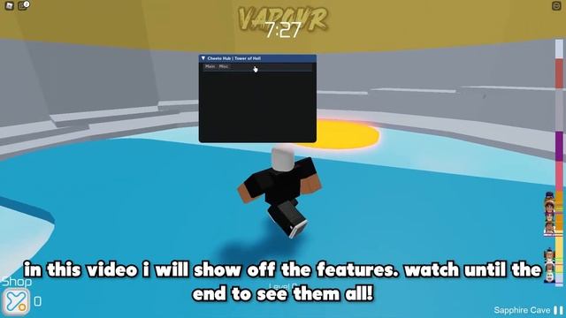 Roblox Tower Of Hell Script GUI [Instant WIN Games] (Pastebin 2022) смотреть онлайн