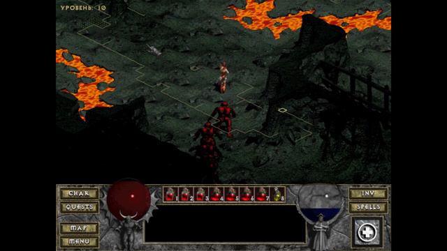 DIABLO 1 Как это было? Десятый этаж подземелий,наковальню ярости и Чёрный гриб смотреть онлайн